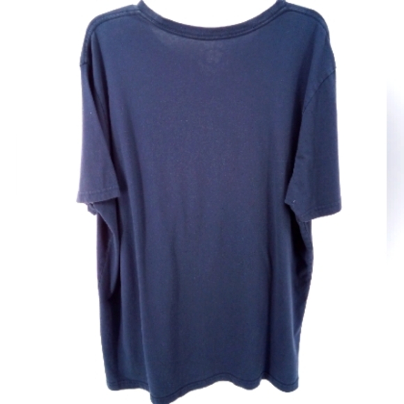 Men's Lucky Brand Rooted in Rock & Roll Navy Blue Tee 100% Cotton XL - Picture 3 of 5